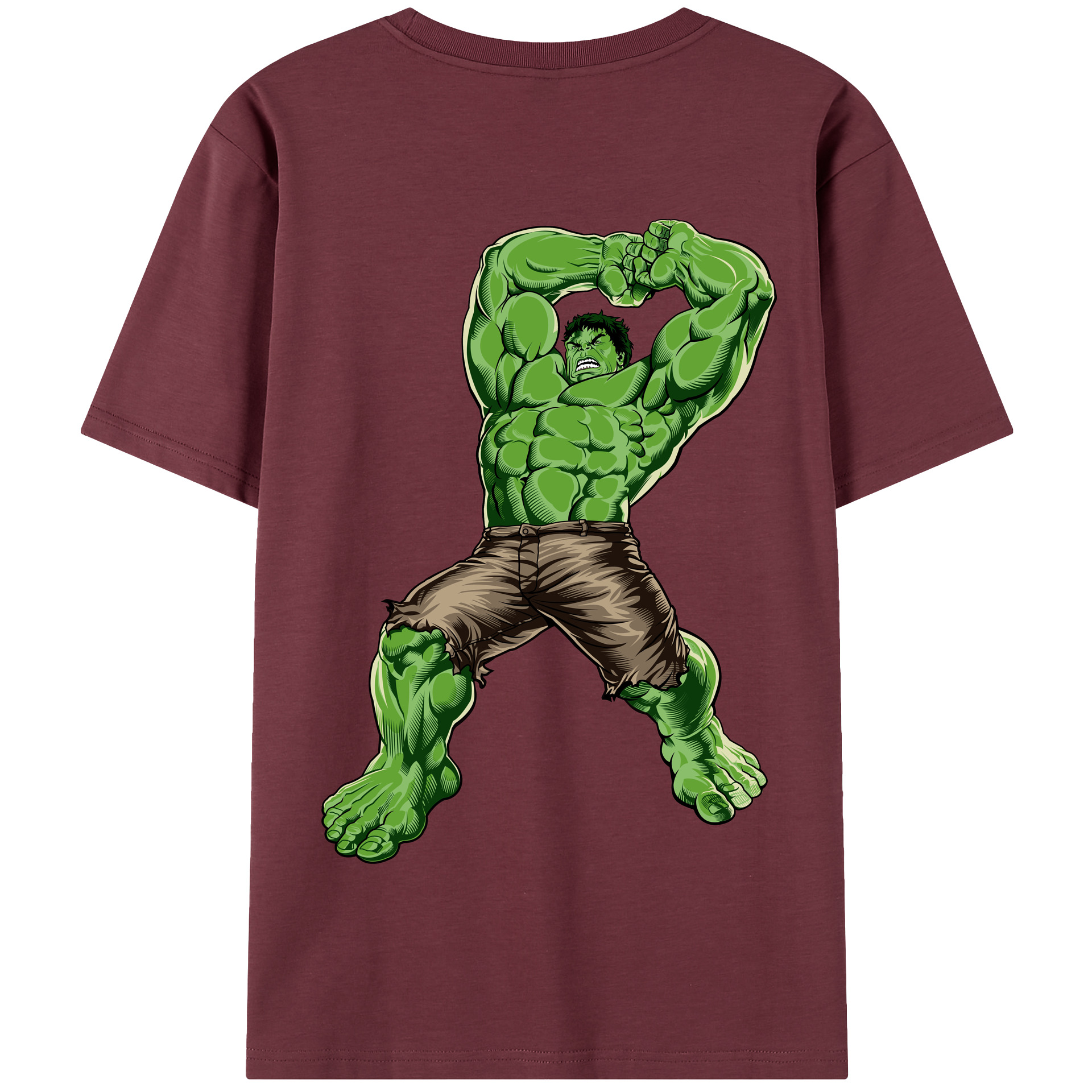 （画像用） アベンジャーズ The Avengers 綿100％半袖Tシャツ（背面プリント）